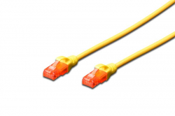 ����-���� DIGITUS CAT 6 UTP, 2�, AWG 26/7, CCA, PVC, ������ DK-1612-020/Y